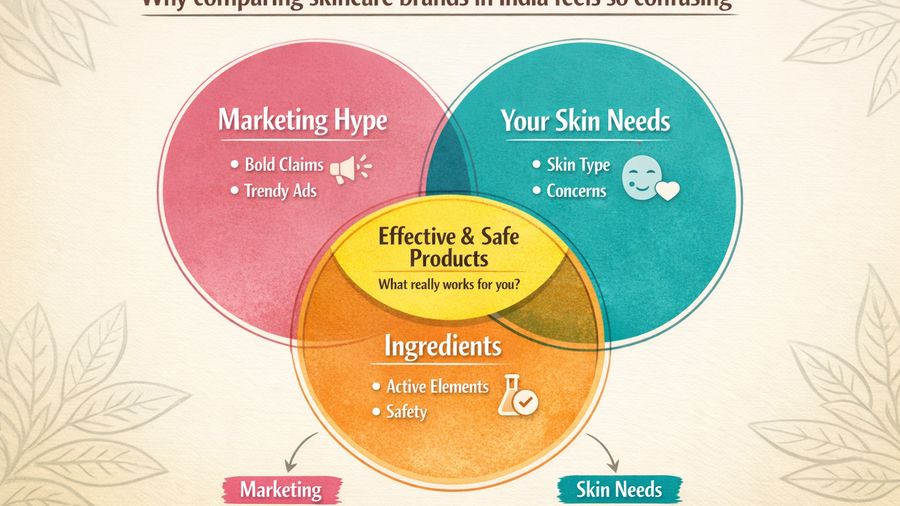 Top Skin Care Brands in India: How to Compare Without Falling for Marketing