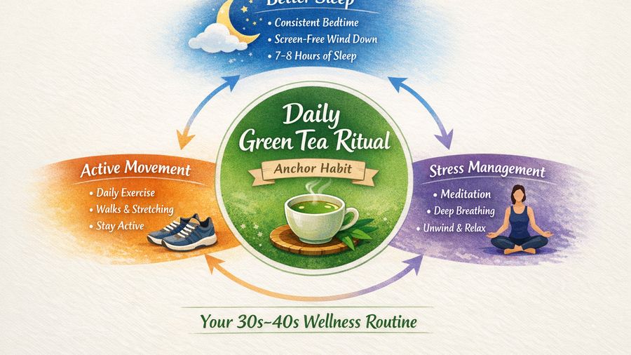 30s–40s Wellness: Why Daily Green Tea Habits Age Better Than Trends