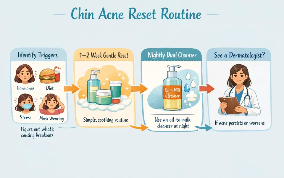 Why Is My Chin Breaking Out All Of A Sudden? Common Causes, Triggers, and a Simple Reset Plan
