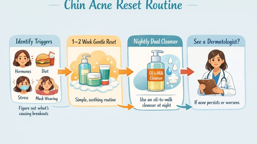 Why Is My Chin Breaking Out All Of A Sudden? Common Causes, Triggers, and a Simple Reset Plan