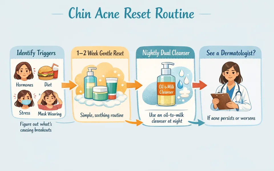 Why Is My Chin Breaking Out All Of A Sudden? Common Causes, Triggers, and a Simple Reset Plan