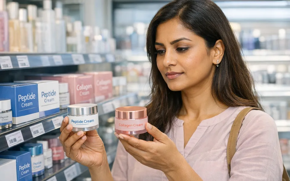 Peptides and Collagen in Moisturizers: Do They Actually Firm Skin?