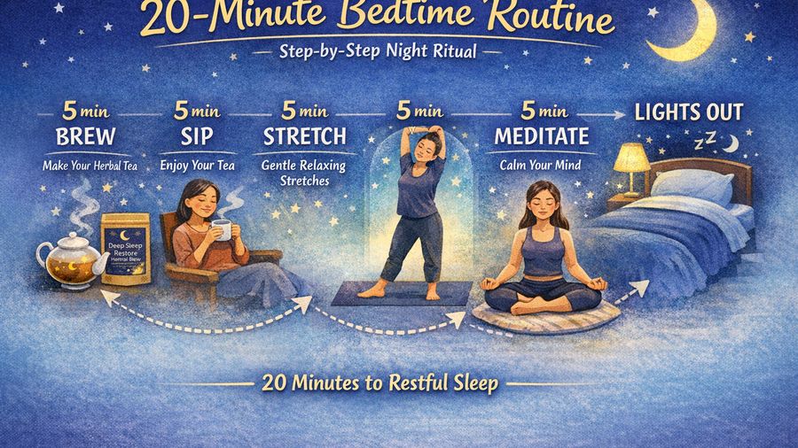 Bedtime Meditation + Herbal Brew: Building a Night Ritual You’ll Repeat