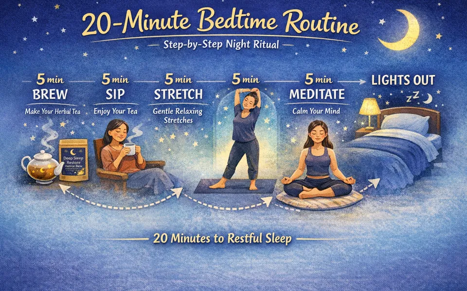 Bedtime Meditation + Herbal Brew: Building a Night Ritual You’ll Repeat