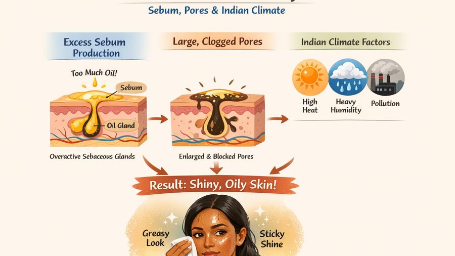 Why Is My Face Always Oily? Common Causes, Triggers, and a Simple Reset Plan