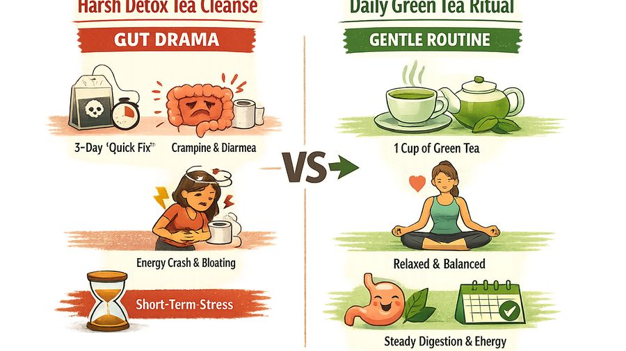 Detox Teas vs Real Tea: Why Harsh ‘Cleanse’ Drinks Backfire