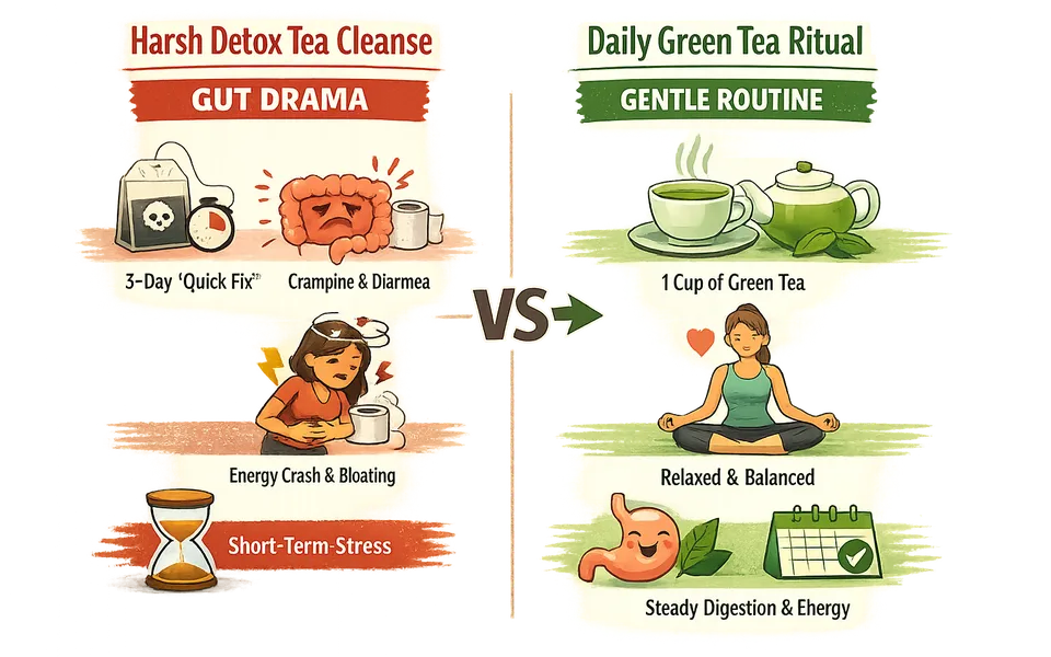 Detox Teas vs Real Tea: Why Harsh ‘Cleanse’ Drinks Backfire