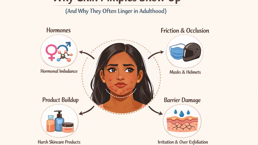 Why Do I Get Pimples On My Chin? Common Causes, Triggers, and a Simple Reset Plan
