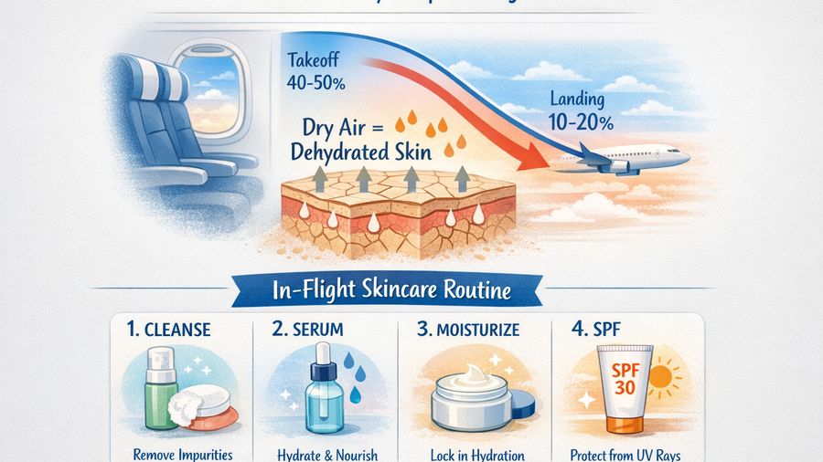 Travel Skincare Packing for Flights: TSA-Friendly Minis + Leak-Proof Tips