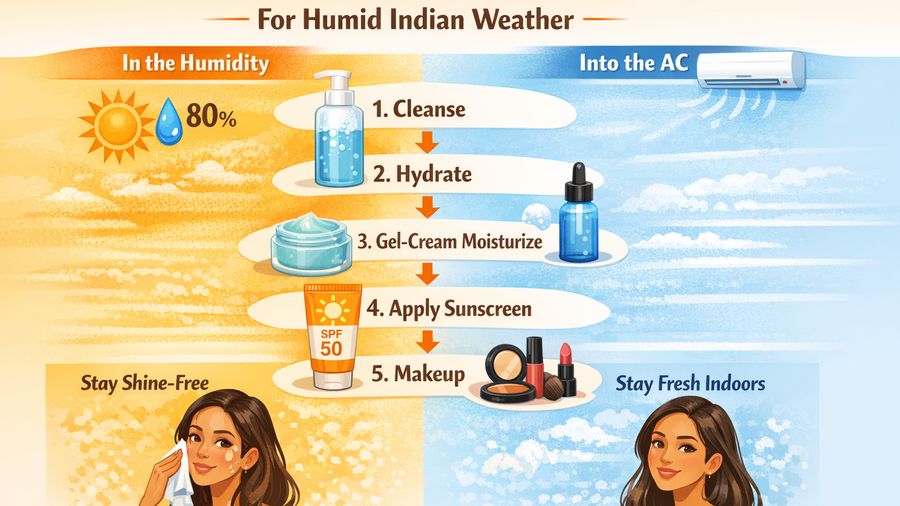 Makeup Melting in Humidity: Skin Prep Strategy That Holds Up