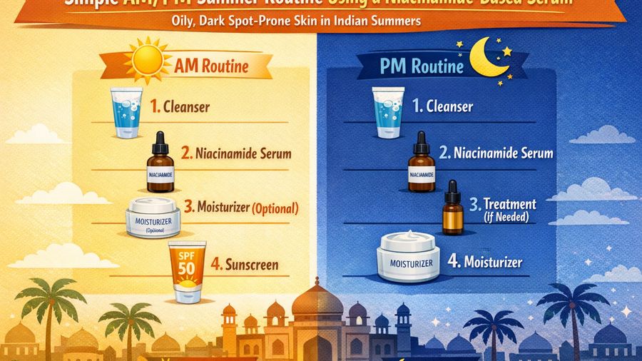 Best face serum for oily skin plus dark spots in summer use