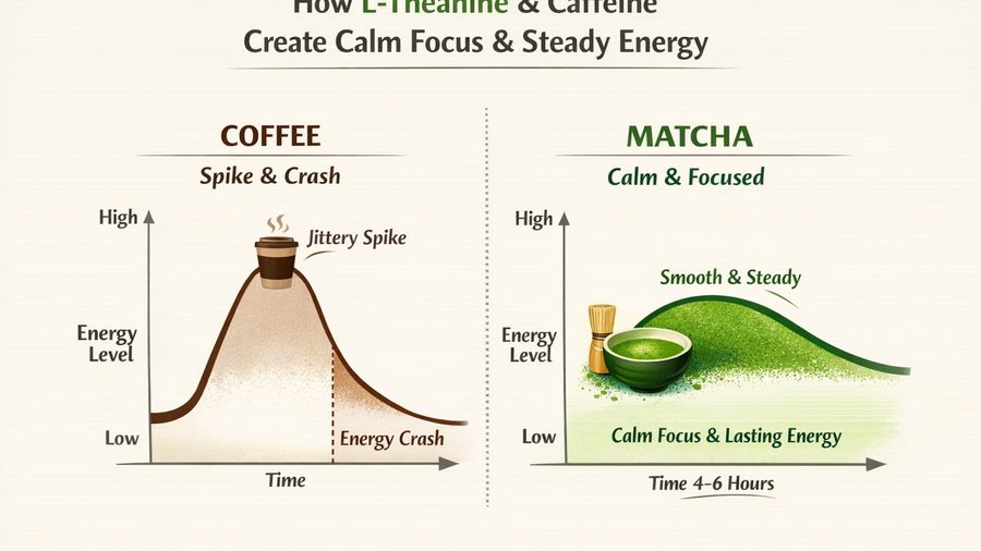 Best ceremonial grade matcha for calm focus & steady energy