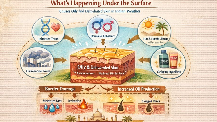 Why Is My Skin Oily? Common Causes, Triggers, and a Simple Reset Plan