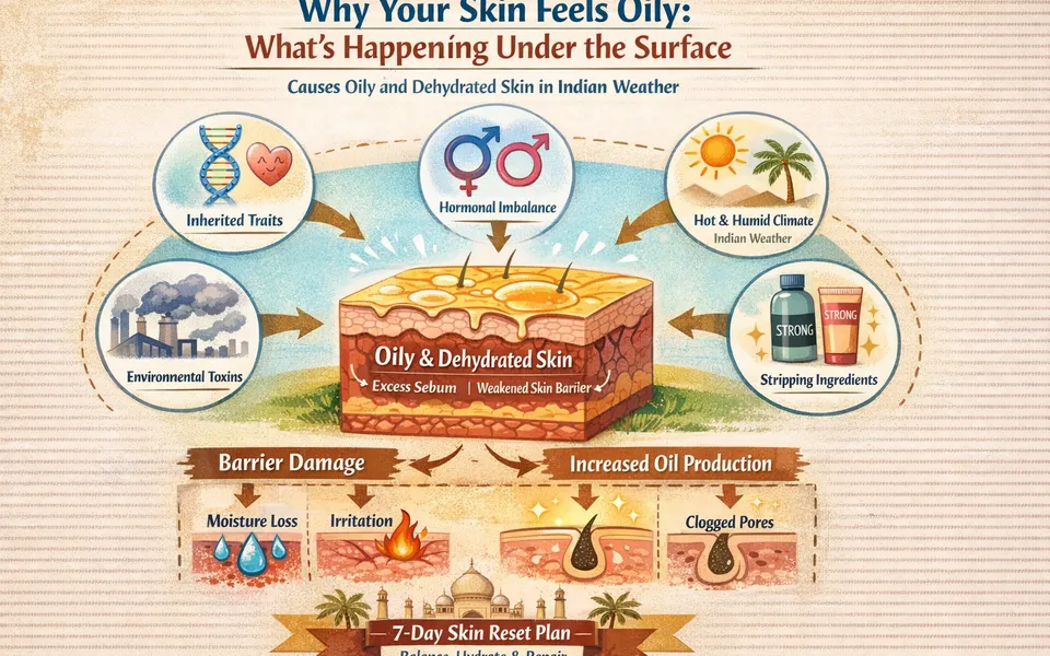 Why Is My Skin Oily? Common Causes, Triggers, and a Simple Reset Plan