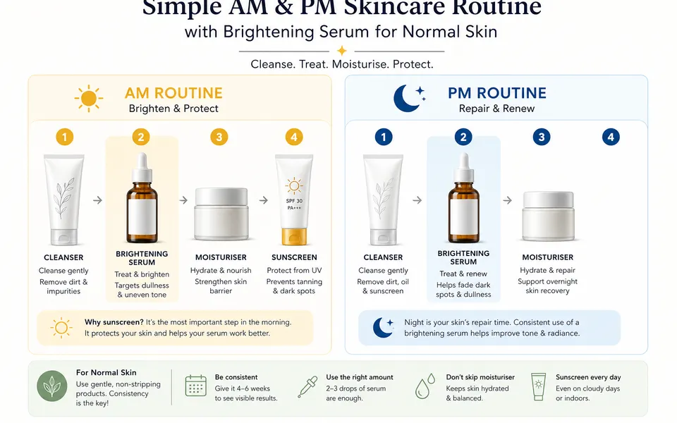 Best face serum for normal skin and uneven tone in every season
