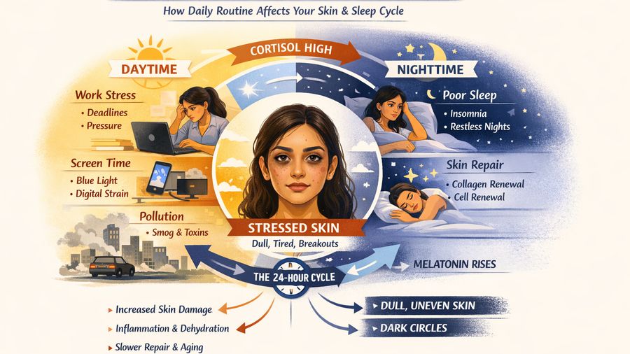 Late 20s Skin: Why Your ‘Glow’ Depends on Sleep More Than Serums