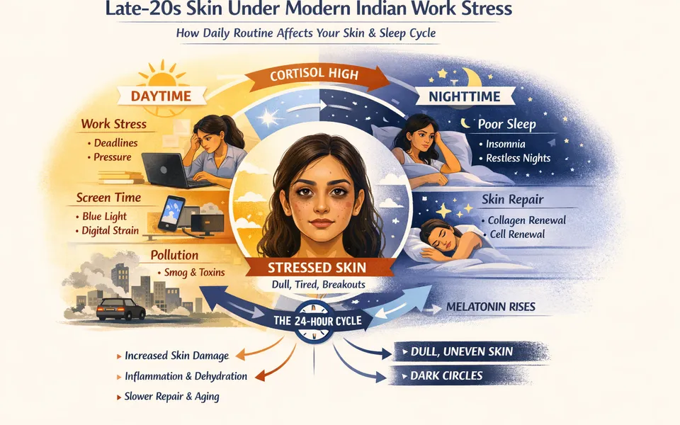 Late 20s Skin: Why Your ‘Glow’ Depends on Sleep More Than Serums