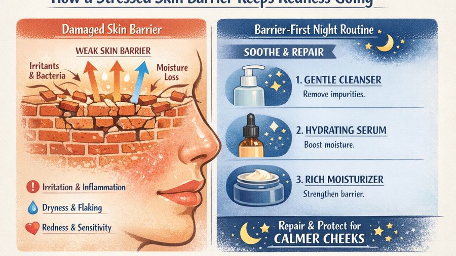 Why Are My Cheeks Always Red? Common Triggers and a Barrier-First Recovery Plan