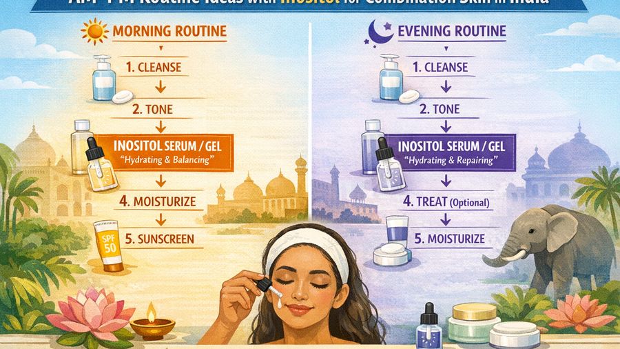 Inositol for Combination Skin: Oil Balance + Barrier Support (Without Matte Dryness)