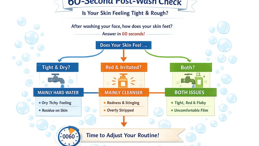 Bengaluru Hard-Water Skin: Why Your Face Feels Rough After Washing