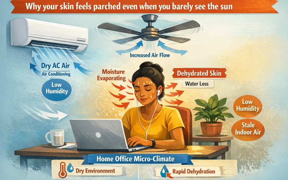 Work-From-Home Skin: Why You Still Get Dehydrated Without Sun