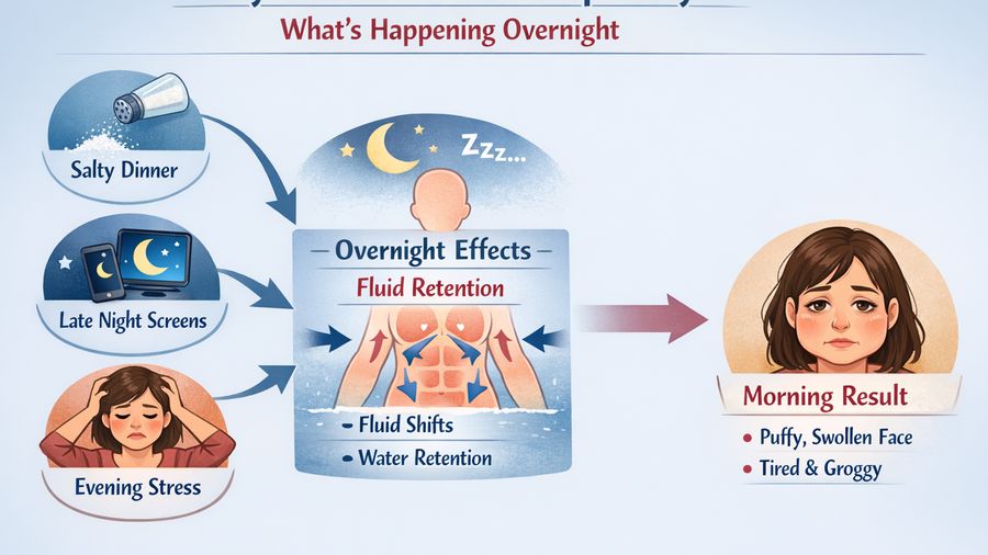 Why You Wake Up Puffy: Night Habits That Make Faces Look ‘Swollen’