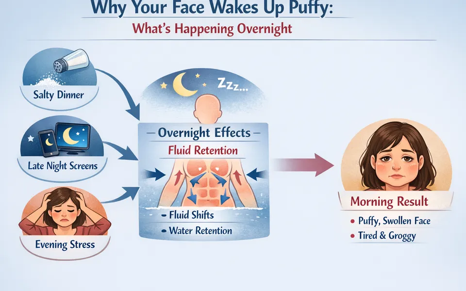 Why You Wake Up Puffy: Night Habits That Make Faces Look ‘Swollen’