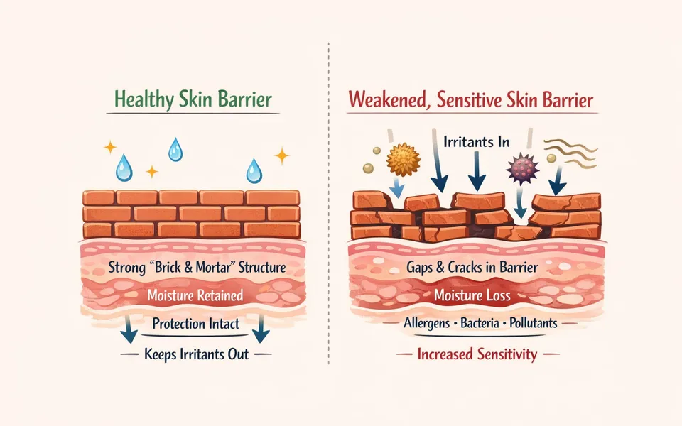 Why Is My Skin So Sensitive All Of A Sudden? Common Triggers and a Barrier-First Recovery Plan