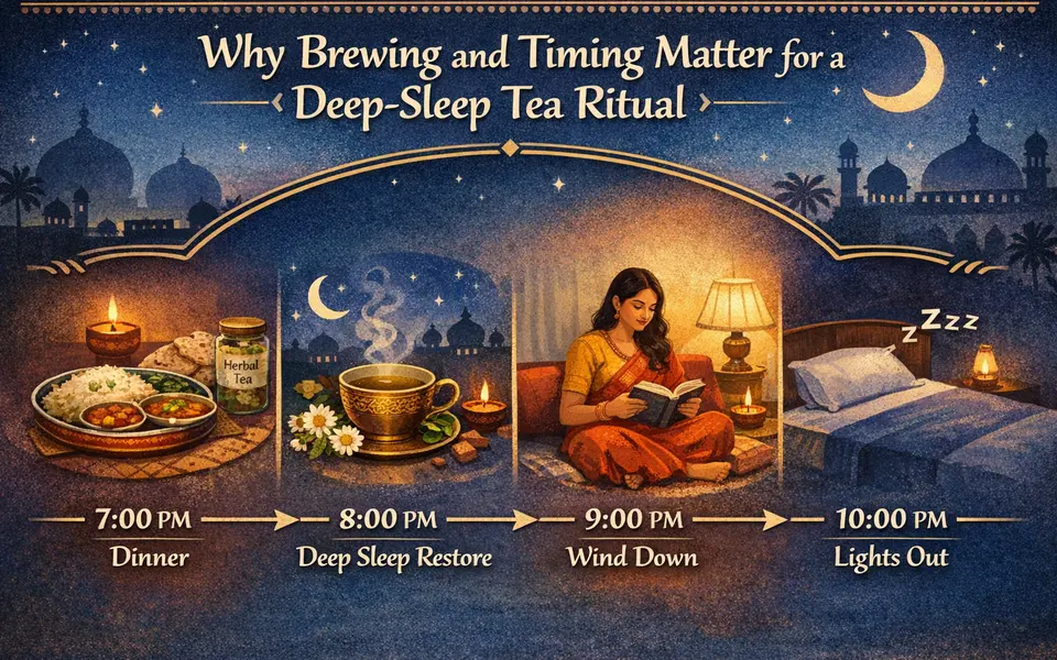 How to Brew Deep Sleep Tea Properly: Timing, Steeping, and Consistency