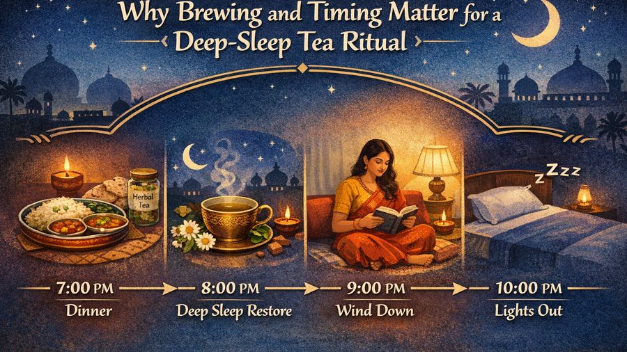 How to Brew Deep Sleep Tea Properly: Timing, Steeping, and Consistency