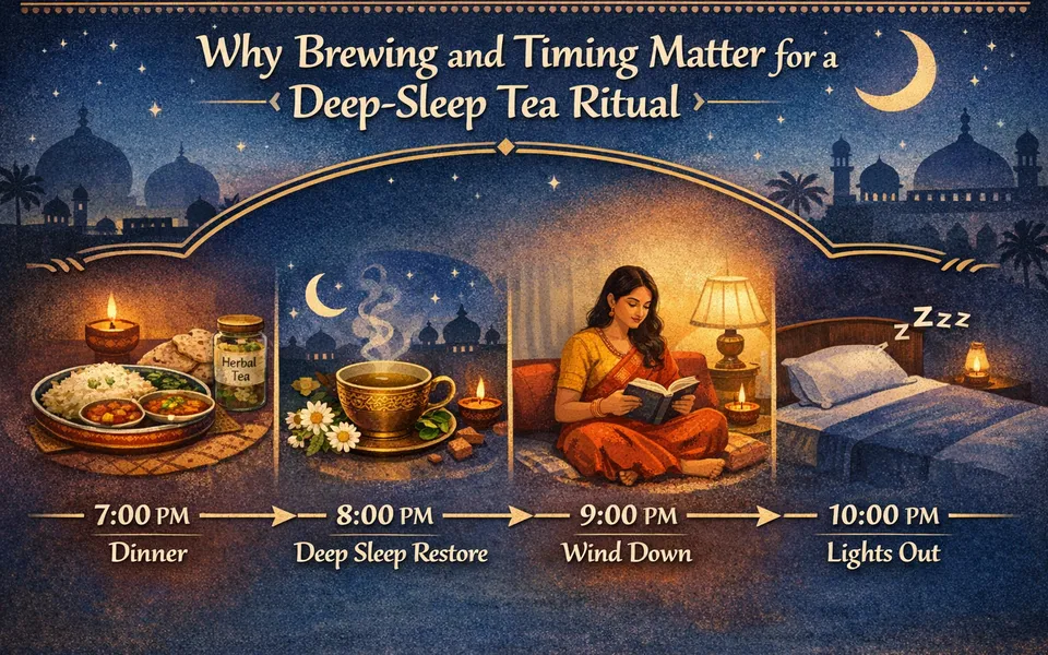 How to Brew Deep Sleep Tea Properly: Timing, Steeping, and Consistency