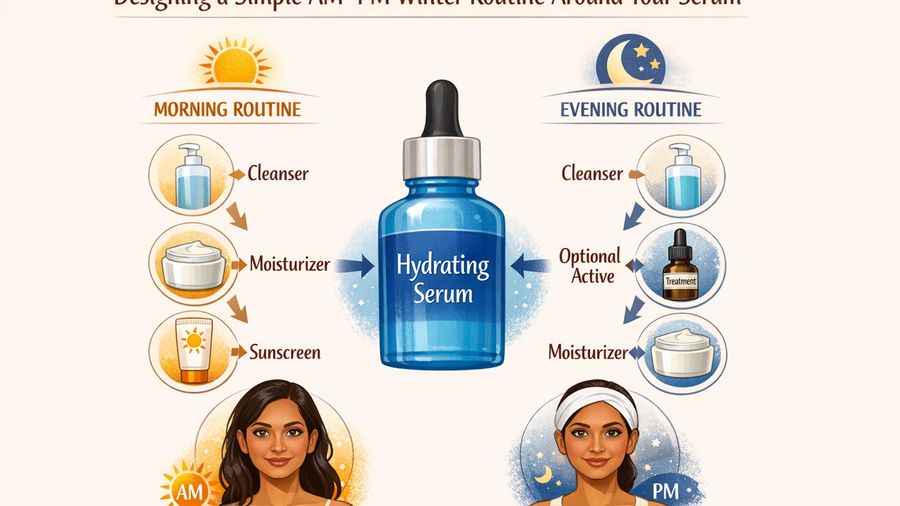 Best face serum for 40s skin plus uneven tone plus dry skin in winter dryness