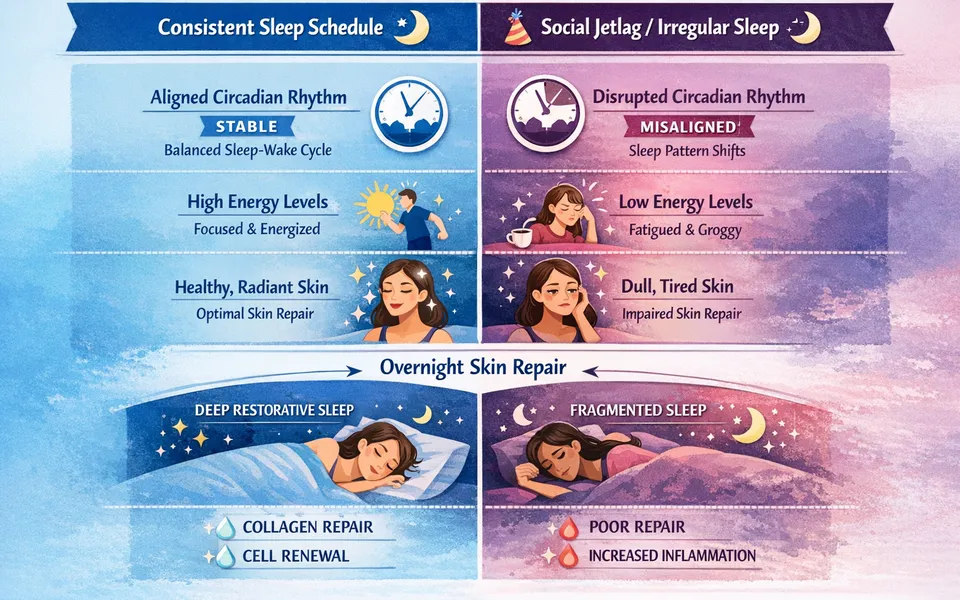 Can You ‘Catch Up’ Sleep on Weekends? The Glow‑Loss Myth Explained
