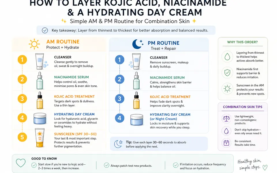Kojic Acid for Pigmentation: Is It Good for Combination Skin?