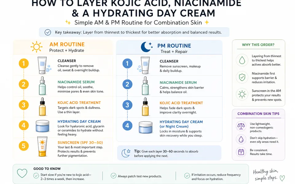 Kojic Acid for Pigmentation: Is It Good for Combination Skin?
