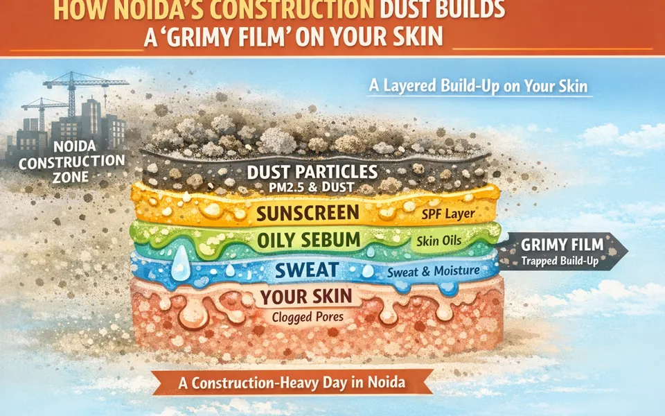 Noida Construction-Dust Days: Removing the “Grimy Film” Without Scrubs
