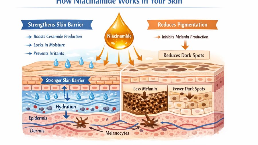 Top 10 niacinamide serum benefits