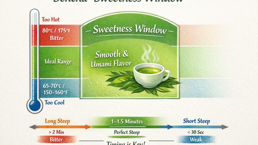 How to Brew Sencha Without Bitterness: Temperature and Timing Guide