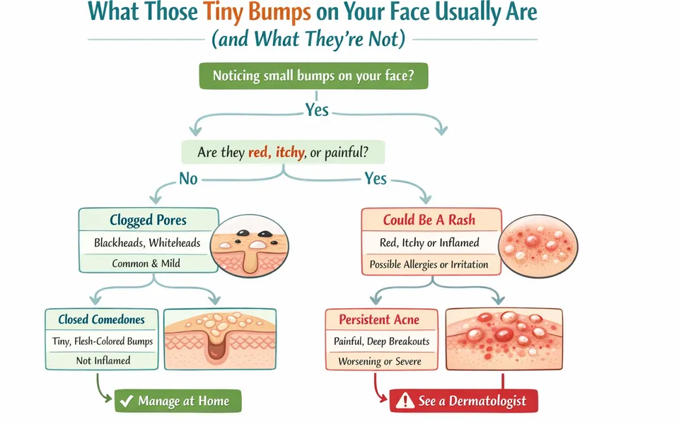Why Is My Face Breaking Out With Little Bumps? Common Causes, Triggers, and a Simple Reset Plan